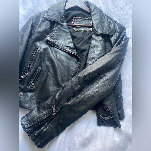 D’arcy leather moto jacket - Picture 2 of 9